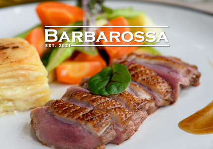 Barbarossa, unique blends of Mediterranean flavours with a touch of local charm.