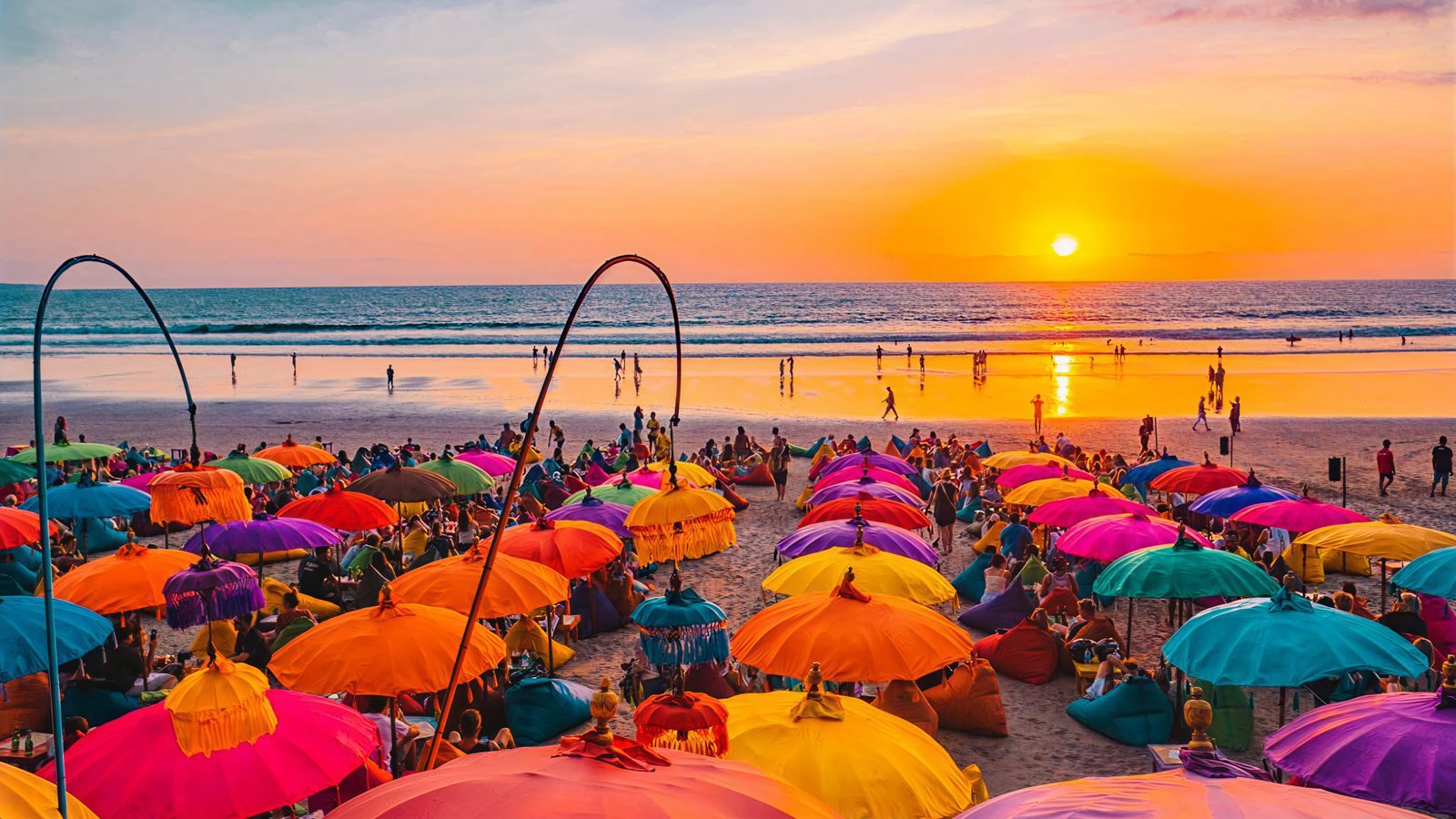 seminyak sunset