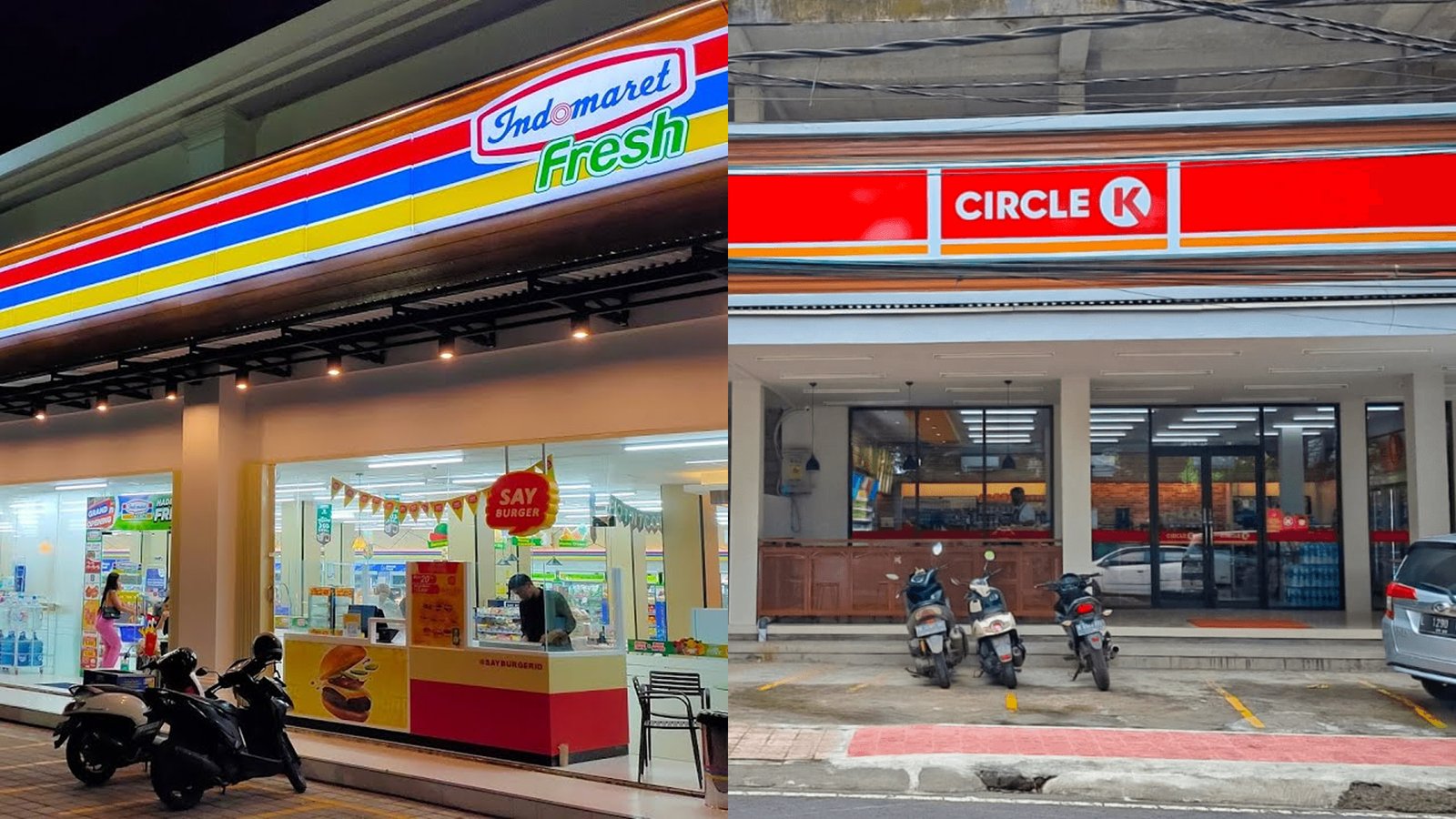 indomart & circle K