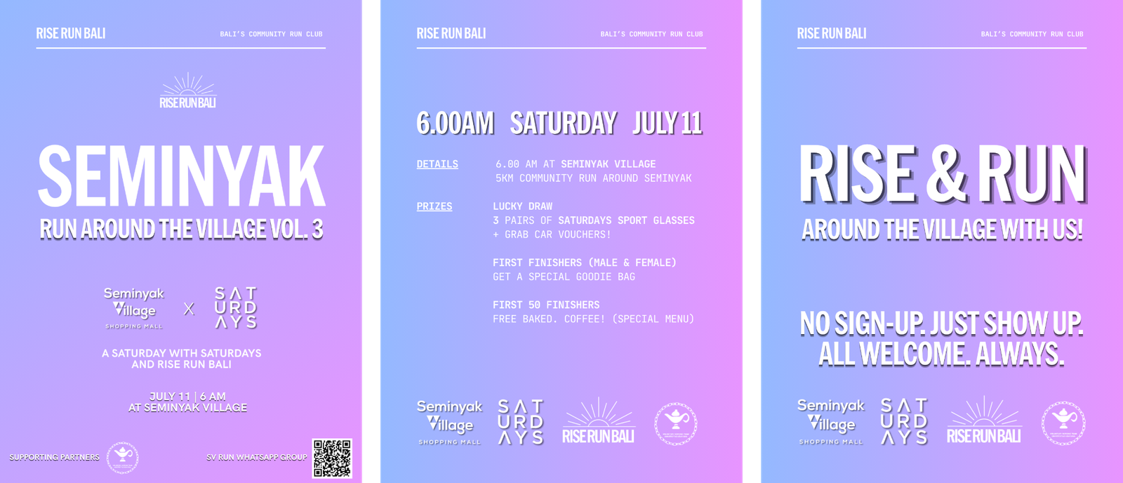 rise run bali