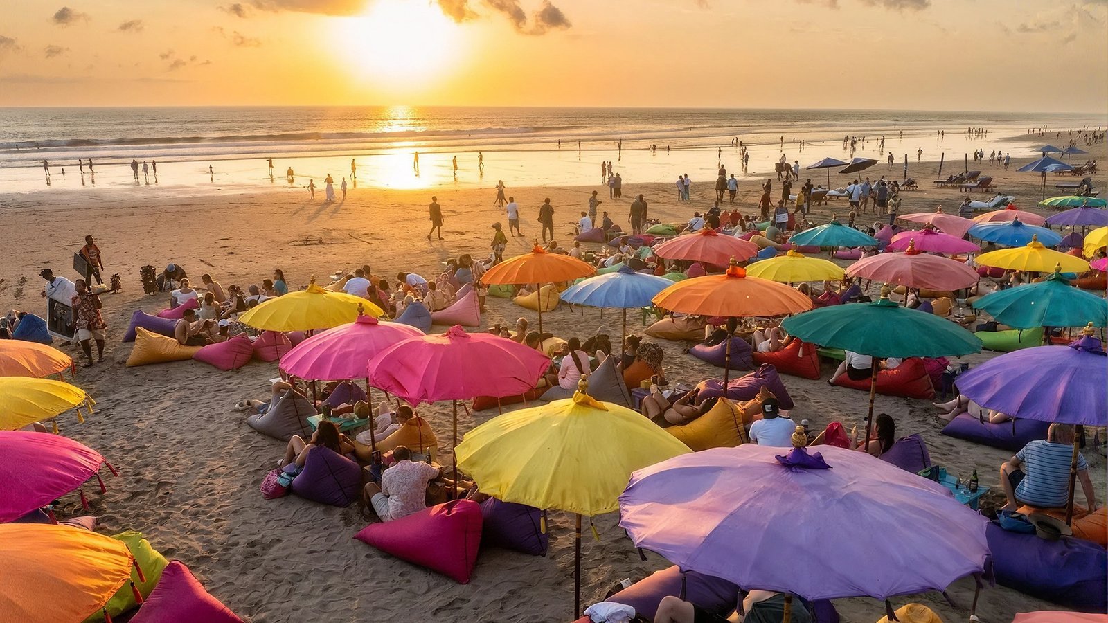 Seminyak Beach Sunset 