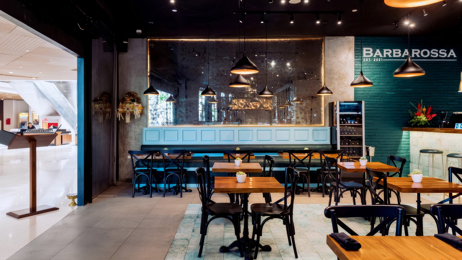 inside barbarossa seminyak village